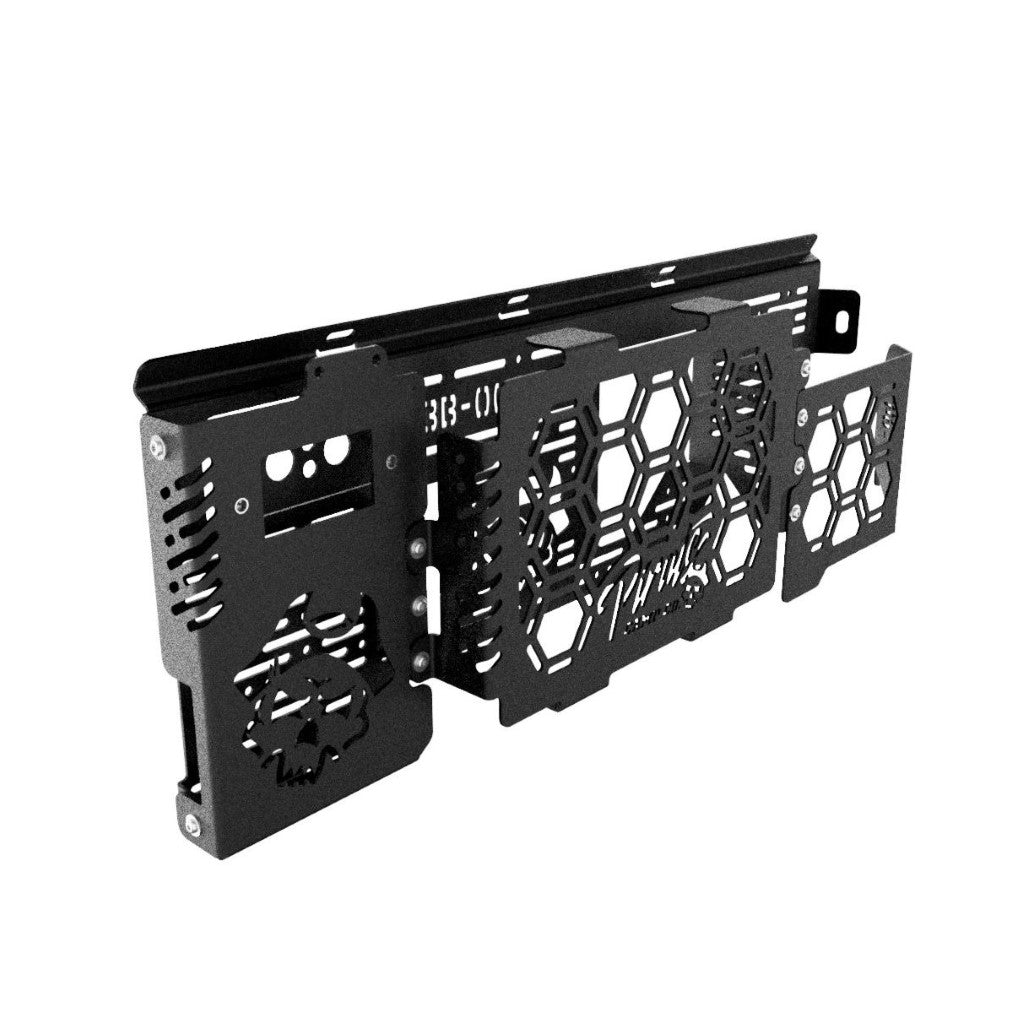 150Ah In Tub Wheel Arch Lithium Mount With Molle Panel Pocket Storage Suits Volkswagen Amarok (2023+)