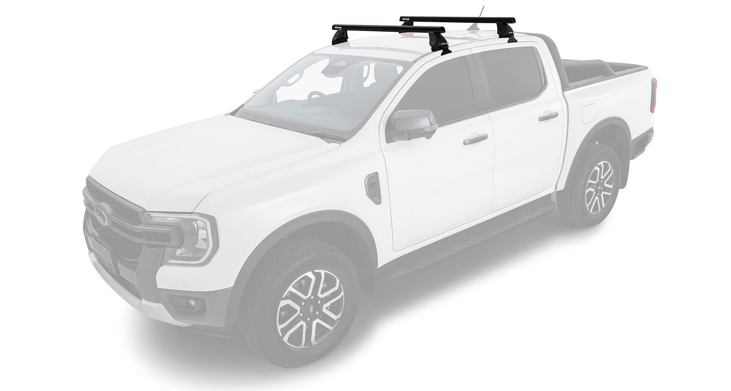 Rhino-Rack Amarok Cross Bars - Heavy Duty 2500 Black 2