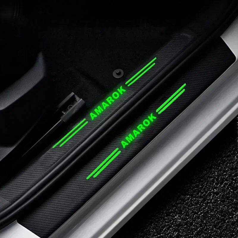 VW Amarok Luminous Protective Door Strips (Stick-On)