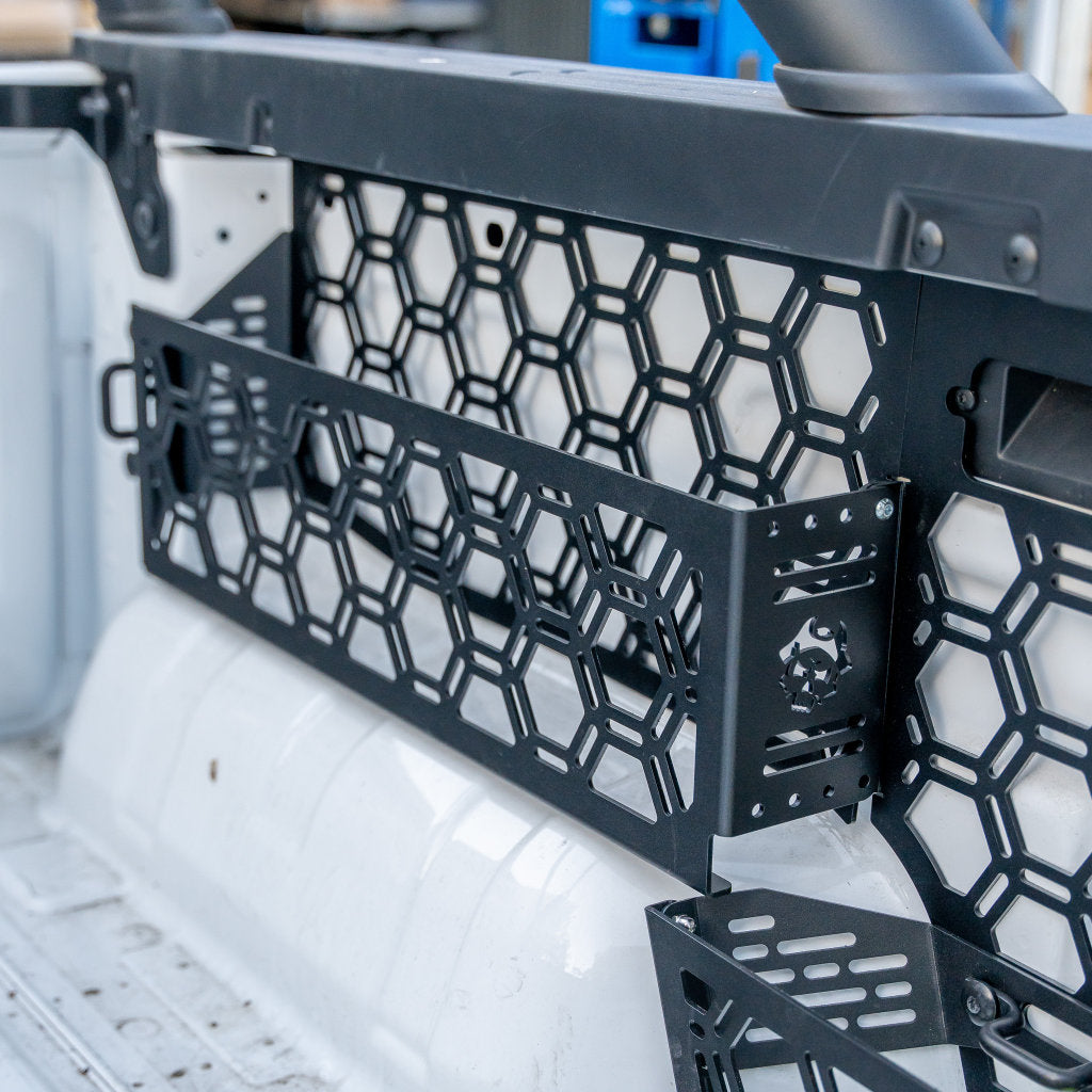 Molle Panel + Storage Pockets | Spray In Tub Liner | Volkswagen Amarok 23+