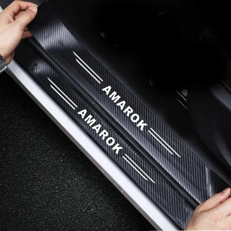 VW Amarok Luminous Protective Door Strips (Stick-On)