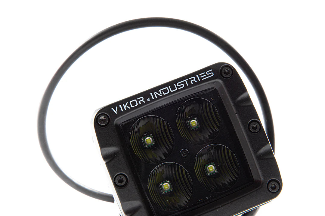 VKX Midnight LED Cube Light (2") - LED Fog Lights