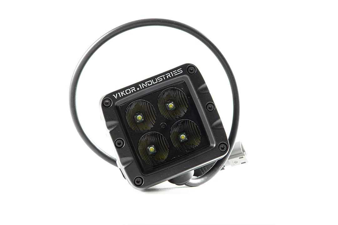 VKX Midnight LED Cube Light (2") - LED Fog Lights