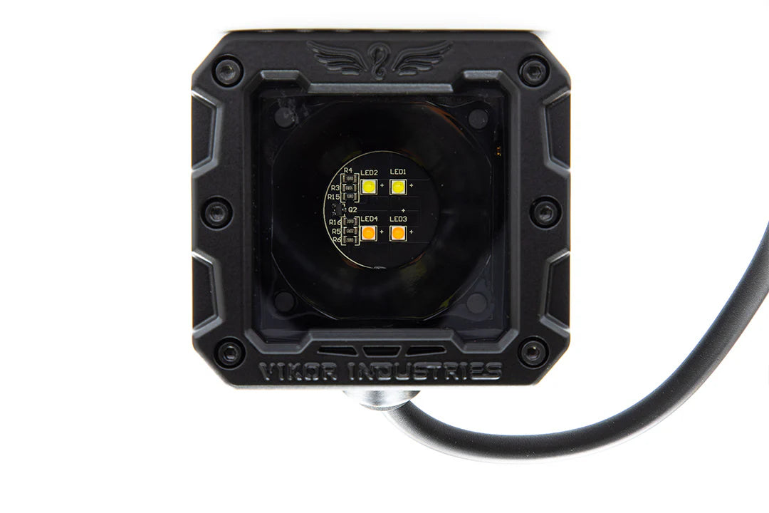 VKX Midnight 3-In-1 LED Cube Light (2")