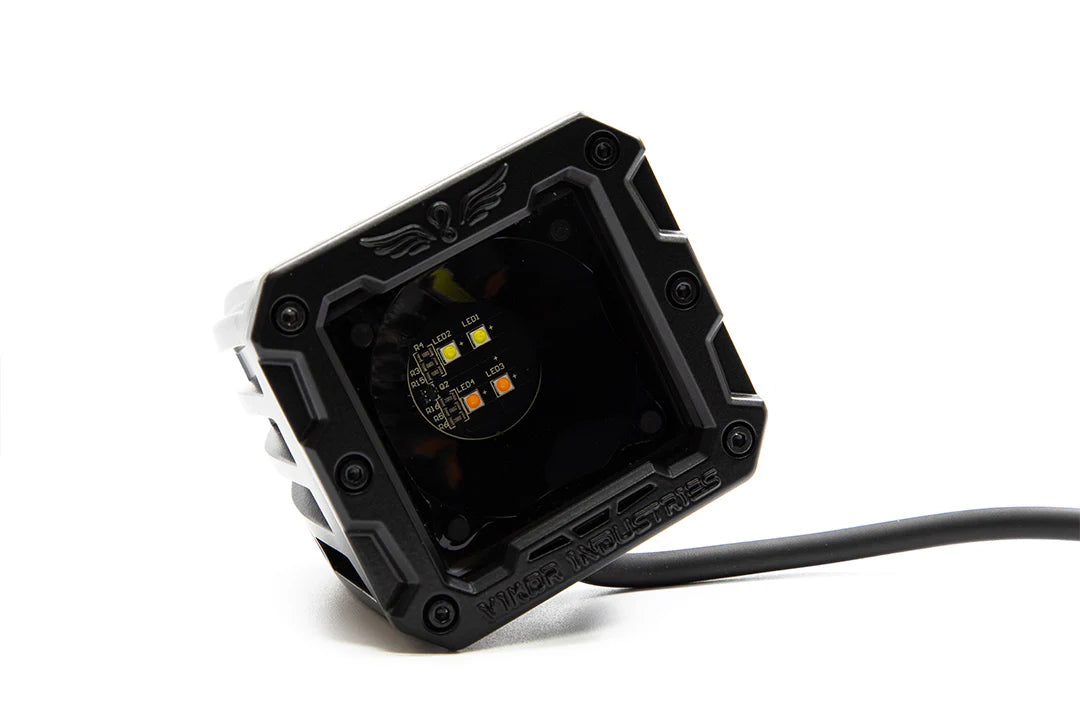 VKX Midnight 3-In-1 LED Cube Light (2")