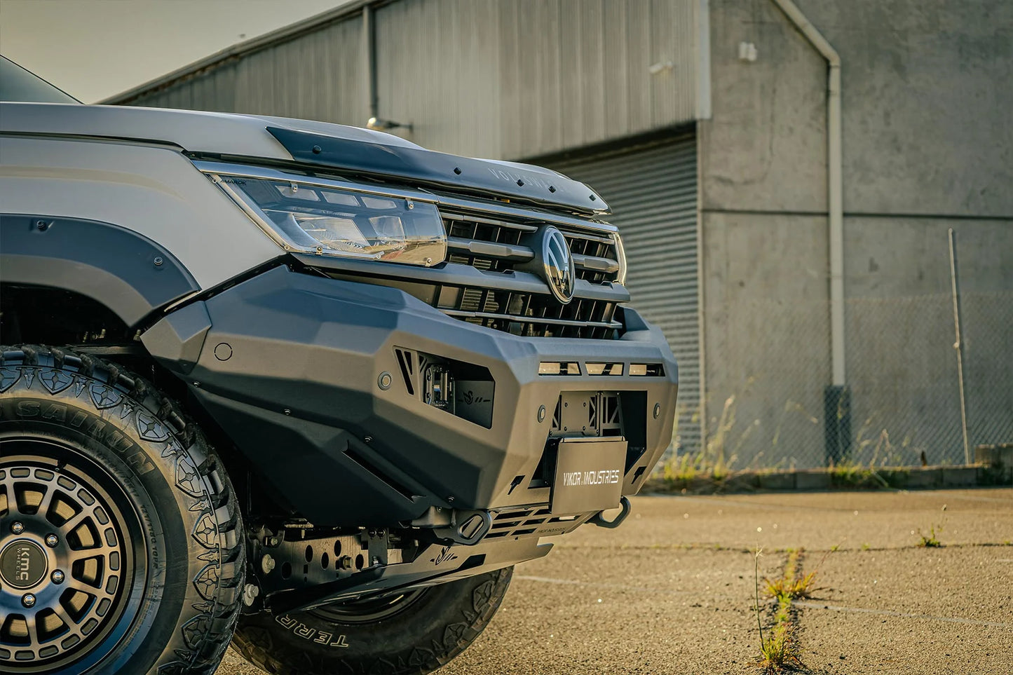 Lightweight Amarok NF Front Bash Plate (Black)