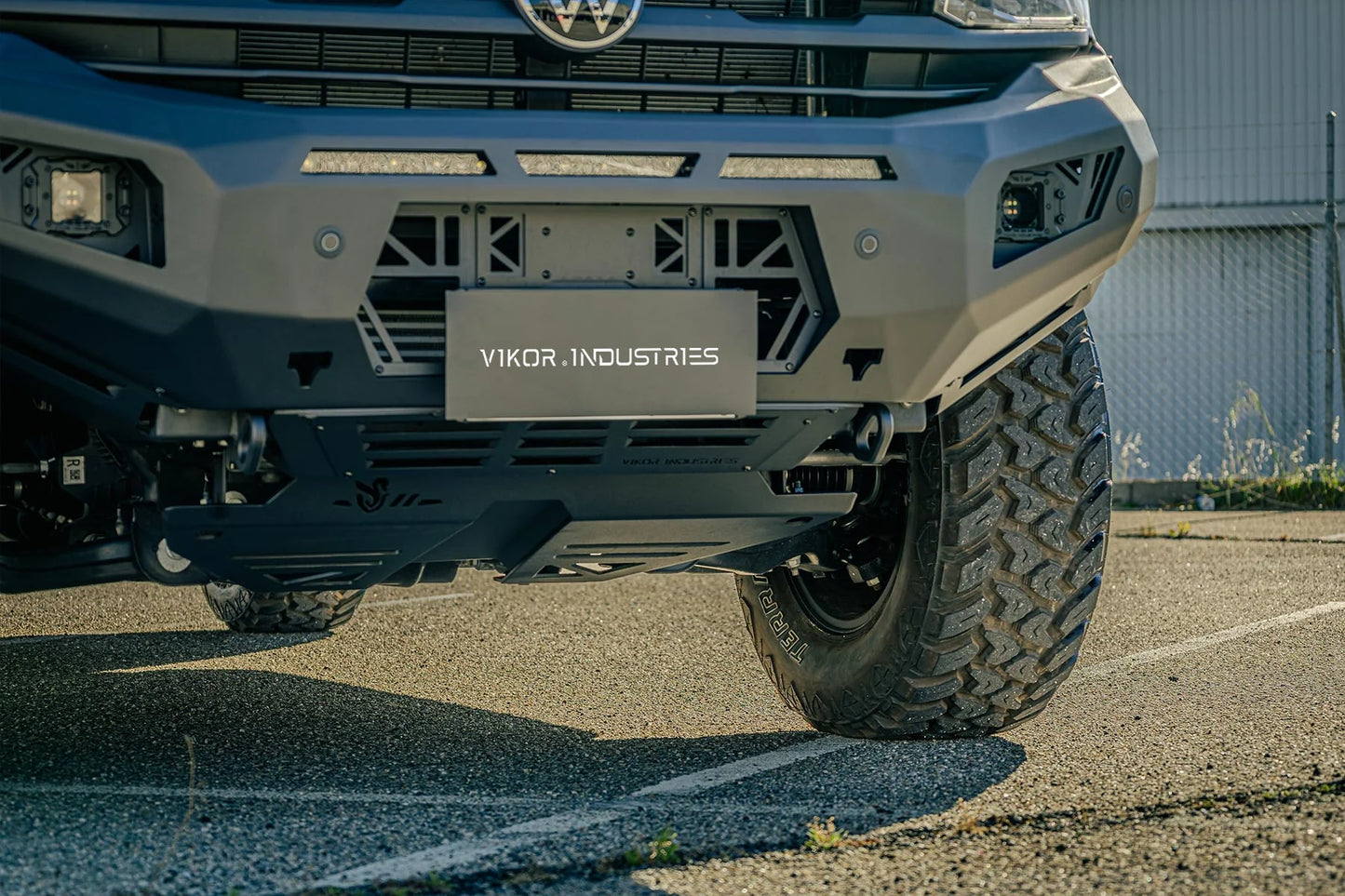 Lightweight Amarok NF Front Bash Plate (Black)