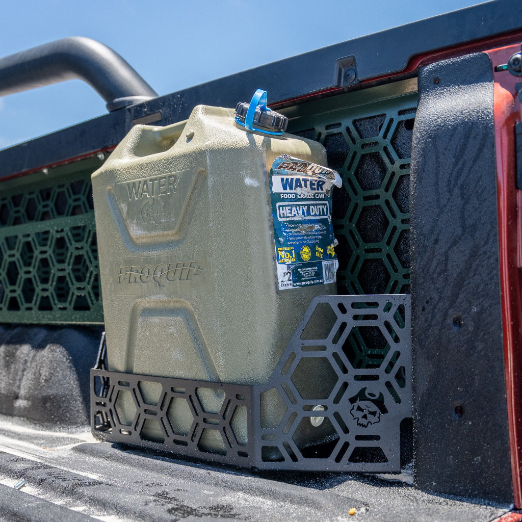 20L Jerry Can Holder Tub Mount to Suit Plastic Tub Liner For Volkswagen Amarok (2023+)