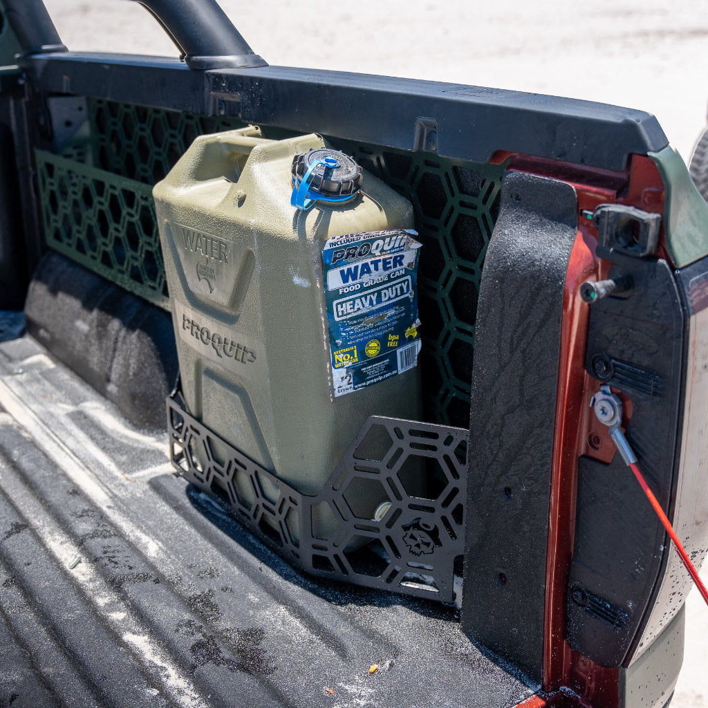 20L Jerry Can Holder Tub Mount to Suit Plastic Tub Liner For Volkswagen Amarok (2023+)