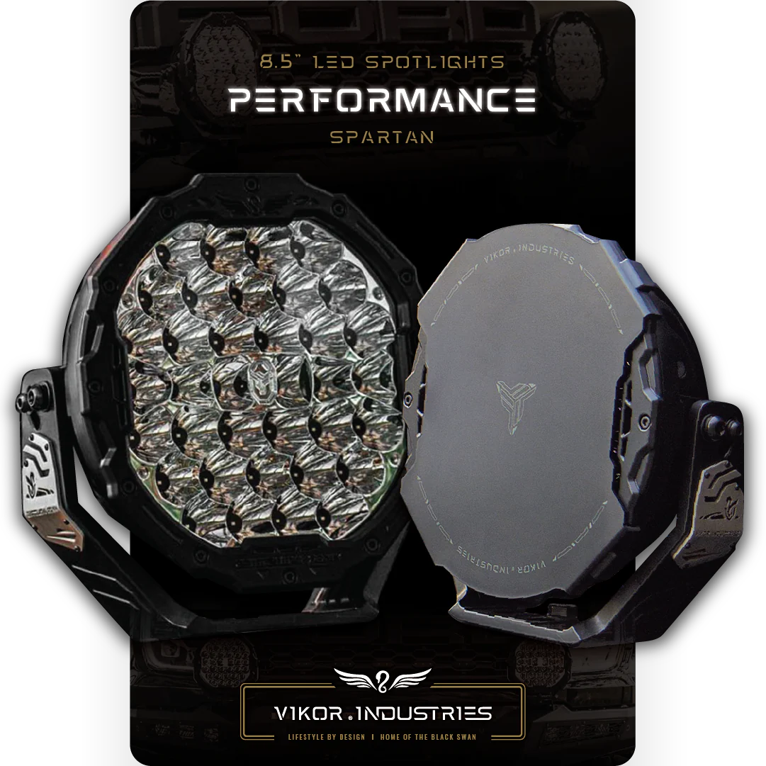 VIKOR INDUSTRIES Spartan LED Spot Lights (8.5")